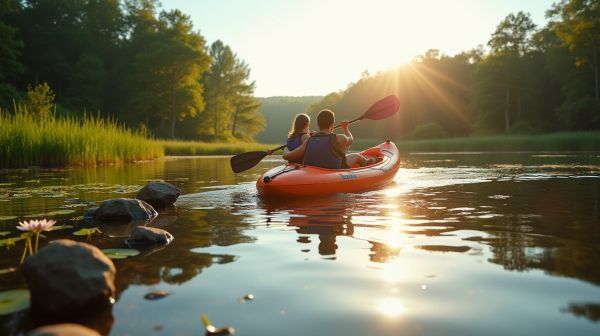Kayak gonfiabile 2 posti: avventura per due all'insegna della leggerezza